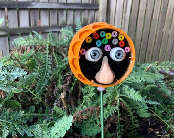 Weird funny doll face plant stick