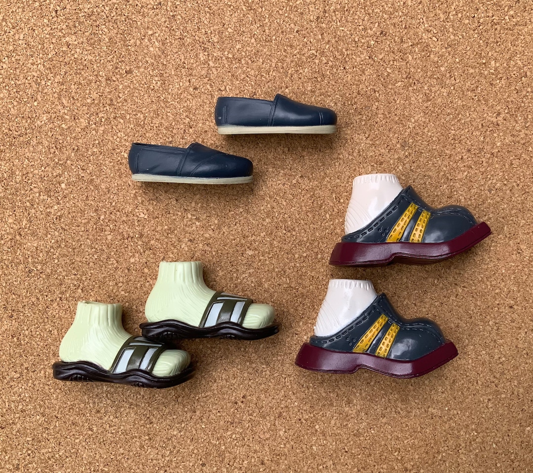 Vintage My Scene Boy Doll Shoes 3 Pairs Sandals Sutton Etsy