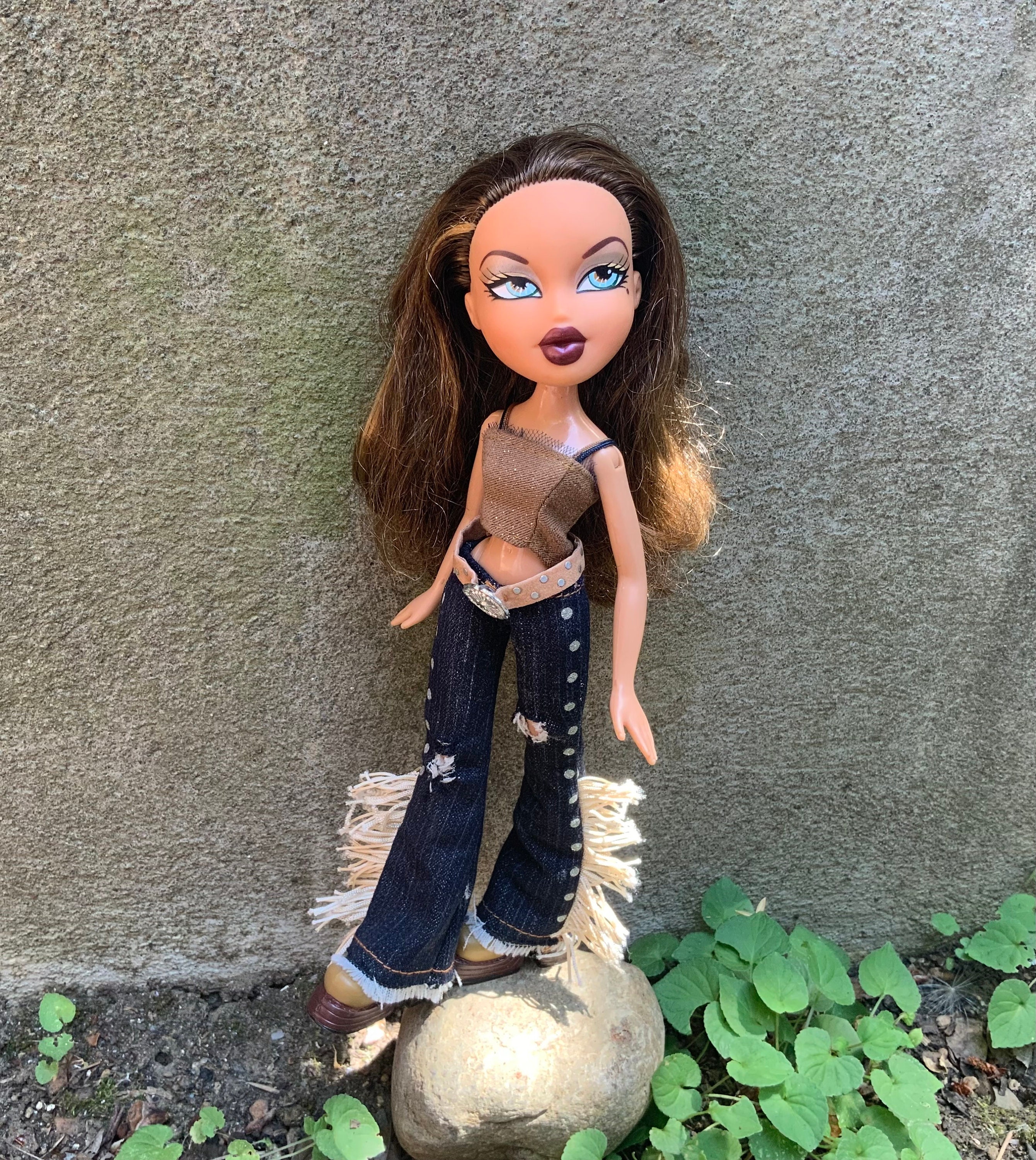 Bratz Doll Yasmin in Wild Wild West Fringe Jeans - Etsy