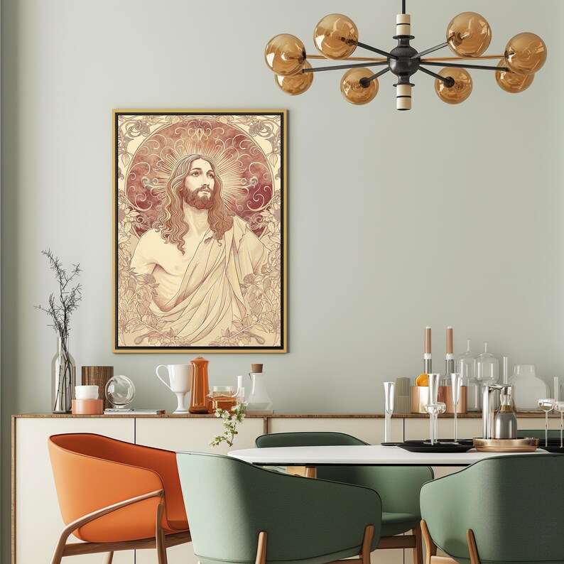 Jesus Printable Wall Art 8K Digital Artwork Prints Instant Download ...