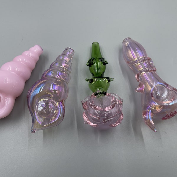 4 Inch Glass Smoking Pipe ,Art Womens Pipes,Cute Girly Bowl,Pocket Glass Pipe,Spoon Pipe,Glass Pipes,Glass Smoking Pipe