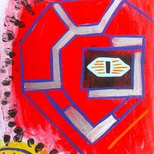 Intimidating Perimeter / original painting / 4789 / abstraction action