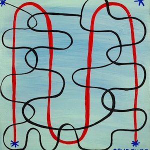 It Can’t Be An Original Without A Copy // original imitation painting // 6343