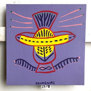 Aviatrix&#39;s Dream / original painting / hello birdies / 2678