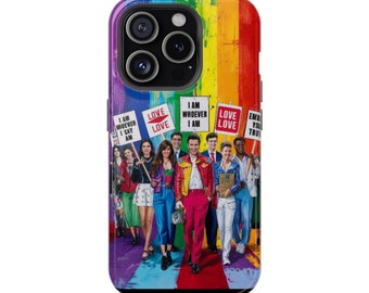 Pride Rainbow cover   iPhone 15 case