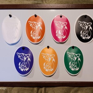 Wolf Pack Spirit Reversed Vinyl Sticker