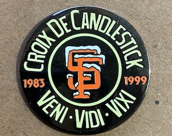 Croix de Candlestick Enamel Pin