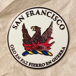 San Francisco Enamel Pin Bild 1