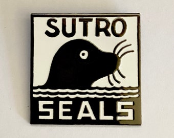 Sutro Seals Enamel Pin