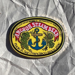 Anchor Steam Beer Enamel Pin