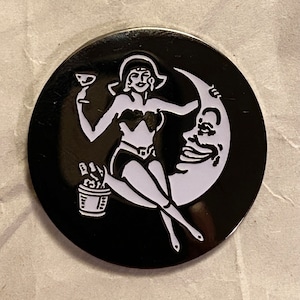 Moon Girl Enamel Pin