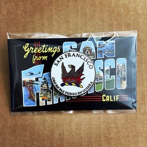 San Francisco Enamel Pin Bild 6