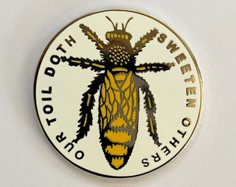 Honey Bee Enamel Pin