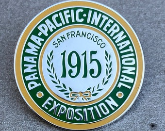 Panama Pacific International Exposition Enamel Pin