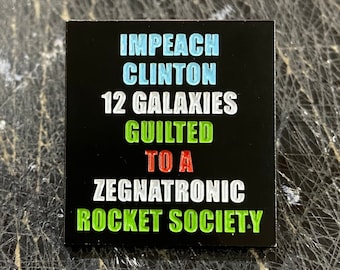 12 Galaxies enamel pin