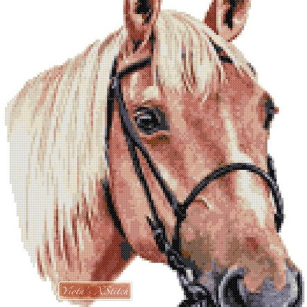 Design Works Crafts War Horse Cross Stitch Kit - 14x18 Inch Counted Cross Stitch