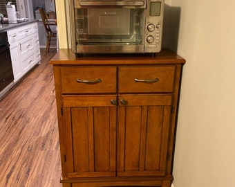 Buffet of Buffet Cottage Oak with Wood Top