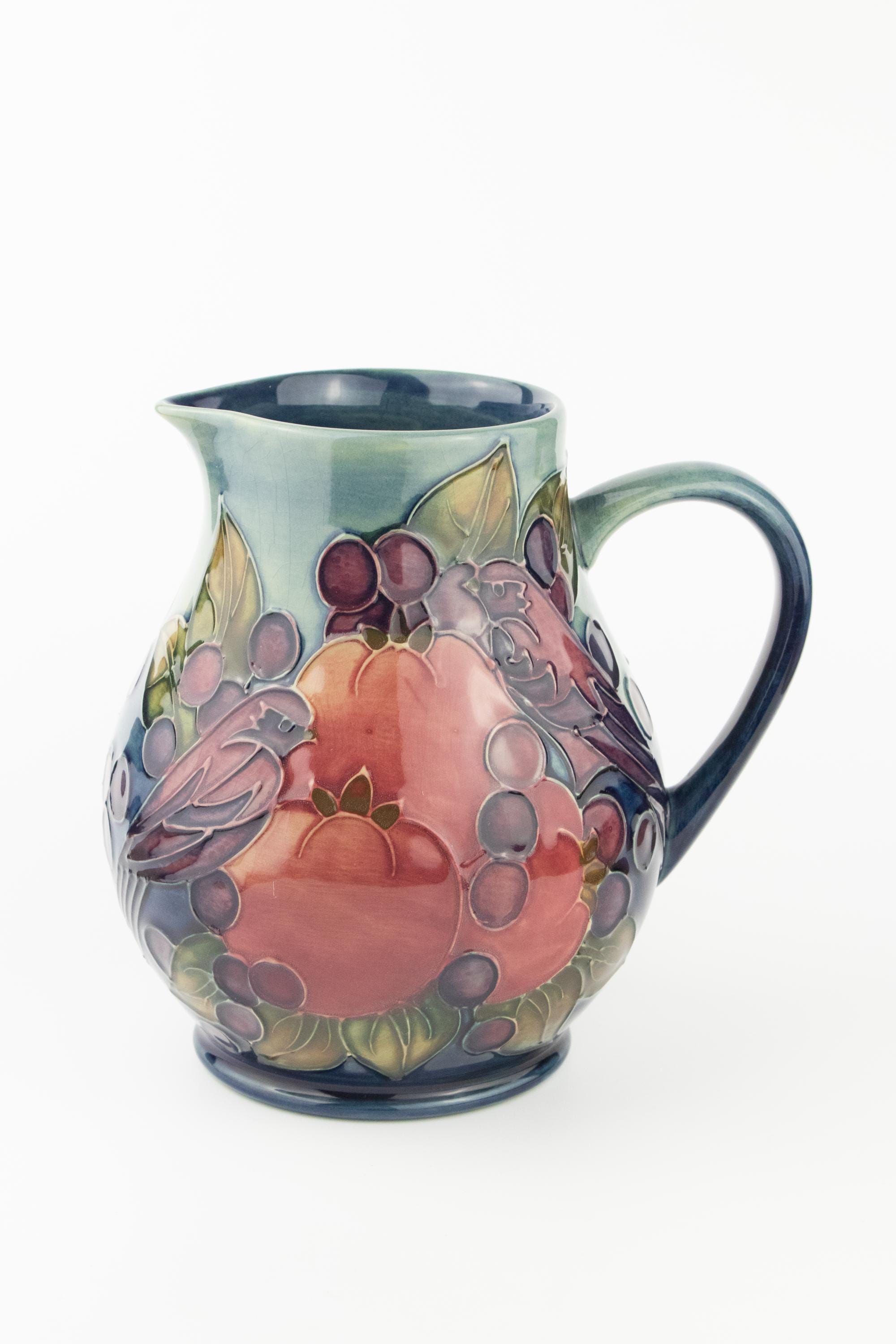 英国ムーアクロフトビンテージ花柄 陶器製 花瓶 Moorcroft pottery - Etsy 日本