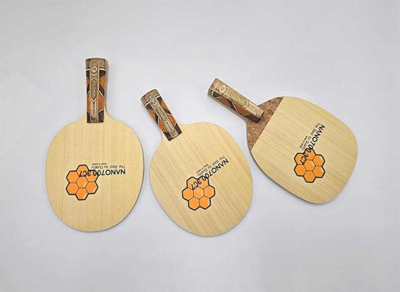 Handmade Table Tennis Racket : NANO700 3C7 image 6