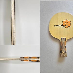 Handmade Table Tennis Racket : NANO700 3C7 image 3