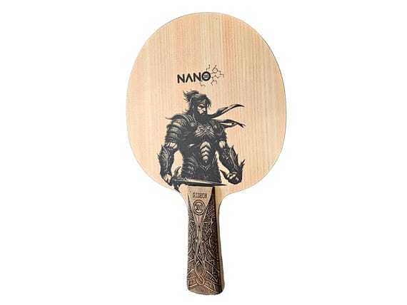 Handmade Table Tennis Racket : NANO 300 Hinoki 3C7