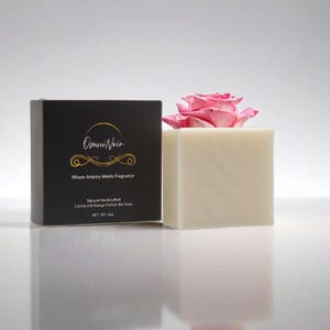 Rose de Damas Soap Bar - Compare to Delina- OmniNoir Fragrance Womens Luxury Perfume Soap Bar