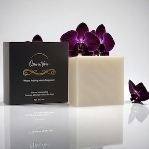 Noir Bloom Soap Bar - Compare to Black Orchid - OmniNoir Fragrance Womens Luxury Perfume Soap Bar
