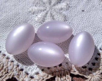 Whisper of Lavender Moonglow Vintage Lucite Beads