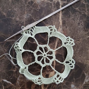 Crochet, Crochet Pattern, Crocheted Handmade, Covered Decor, Handmade Crochet, One of My Favorties /Downloadable, DIY, How to, Monicaj image 4