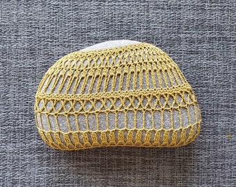 Crochet, Crochet Gifts, Crochet Gift, Handmade Crochet, Crochet Handmade, Crochet Decor, Lace Stone, Original, Harvest Gold, Table, Home