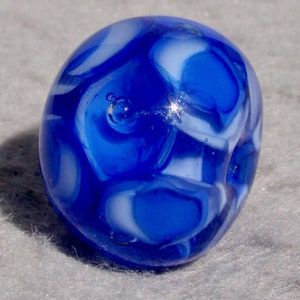 ION #3 Lampwork Glass Bead- Flaming Fools Lampwork Art Glass SRA