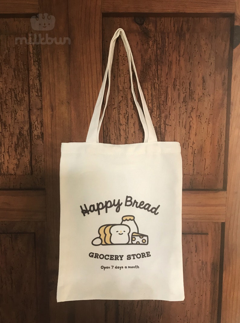 Happy Bread Grocery Store Tote image 4