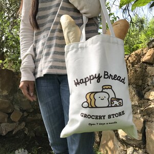 Happy Bread Grocery Store Tote image 2