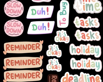 Planner Sticker Sheet