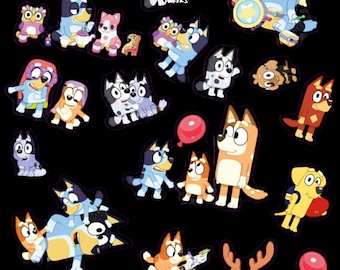 Bluey Sticker Sheet