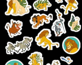 Lion King Sticker Sheet