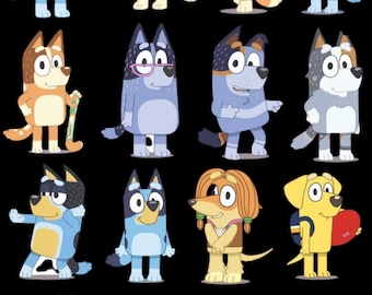 Bluey Sticker Sheet