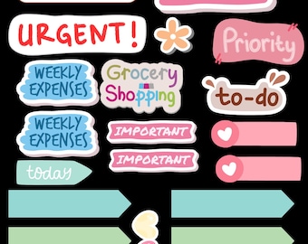Planner Sticker Sheet