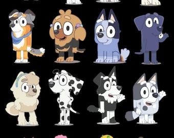 Bluey Sticker Sheet