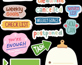 Planner Sticker Sheet