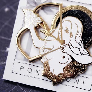original | sagittarius enamel pin | november 2024 patreon exclusive