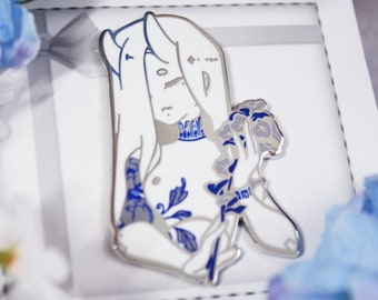 original | porcelain 2.0 enamel pin | july 2022 patreon exclusive