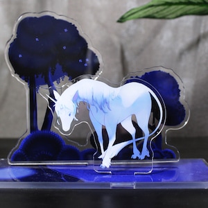 the last unicorn | acrylic standee