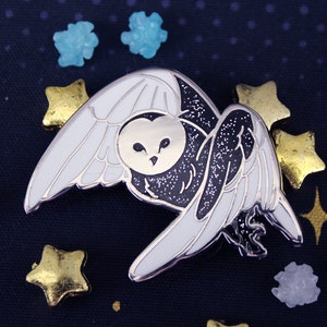 original | silent night enamel pin | alumeire banner collection