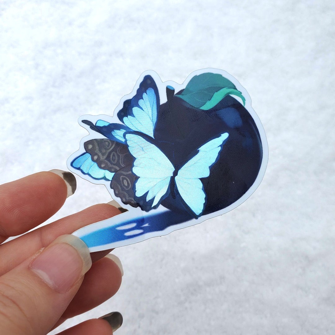 Original | Rotten Apple | Vinyl Sticker - Etsy
