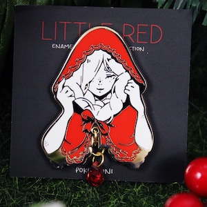 original | little red enamel pin | little red collection