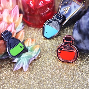 original | potions of .... enamel pin set | summer 2023 patreon exclusive