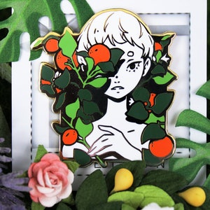 Pin de esmalte original de cítricos / exclusivo de Patreon de noviembre de 2022