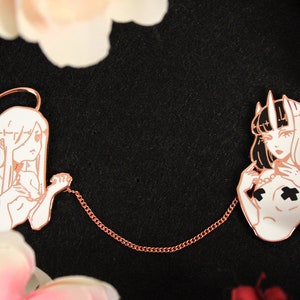 original | lock & key enamel pin | november 2021 patreon exclusive