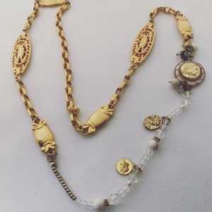 Art Nouveau Assemblage Necklace